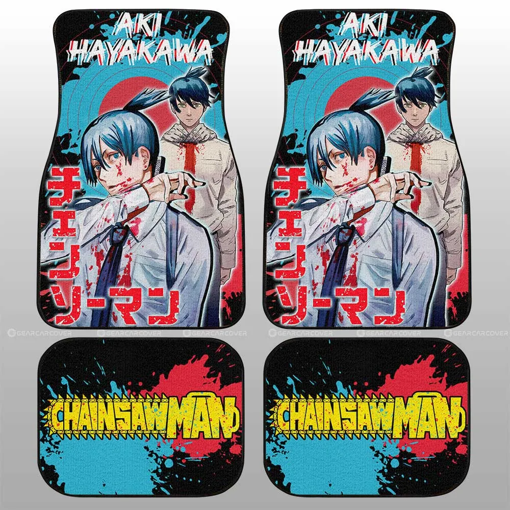 Aki Hayakawa Car Floor Mats Custom Car Accessories