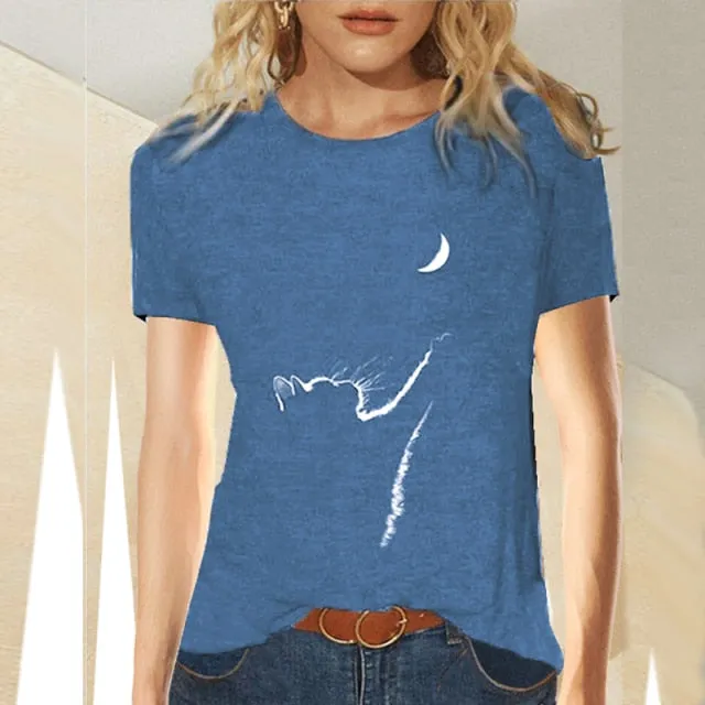 Amy Fashion - Clothing Funny Cat 3D Print Long Sleeve T-Shirts