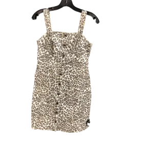 Animal Print Dress Casual Short Thread And Supply, Size Xs