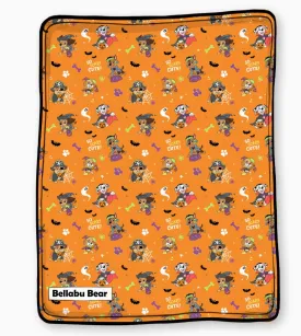 Bellabu Bear x Paw Patrol: Halloween Pups Bamboo Blanket