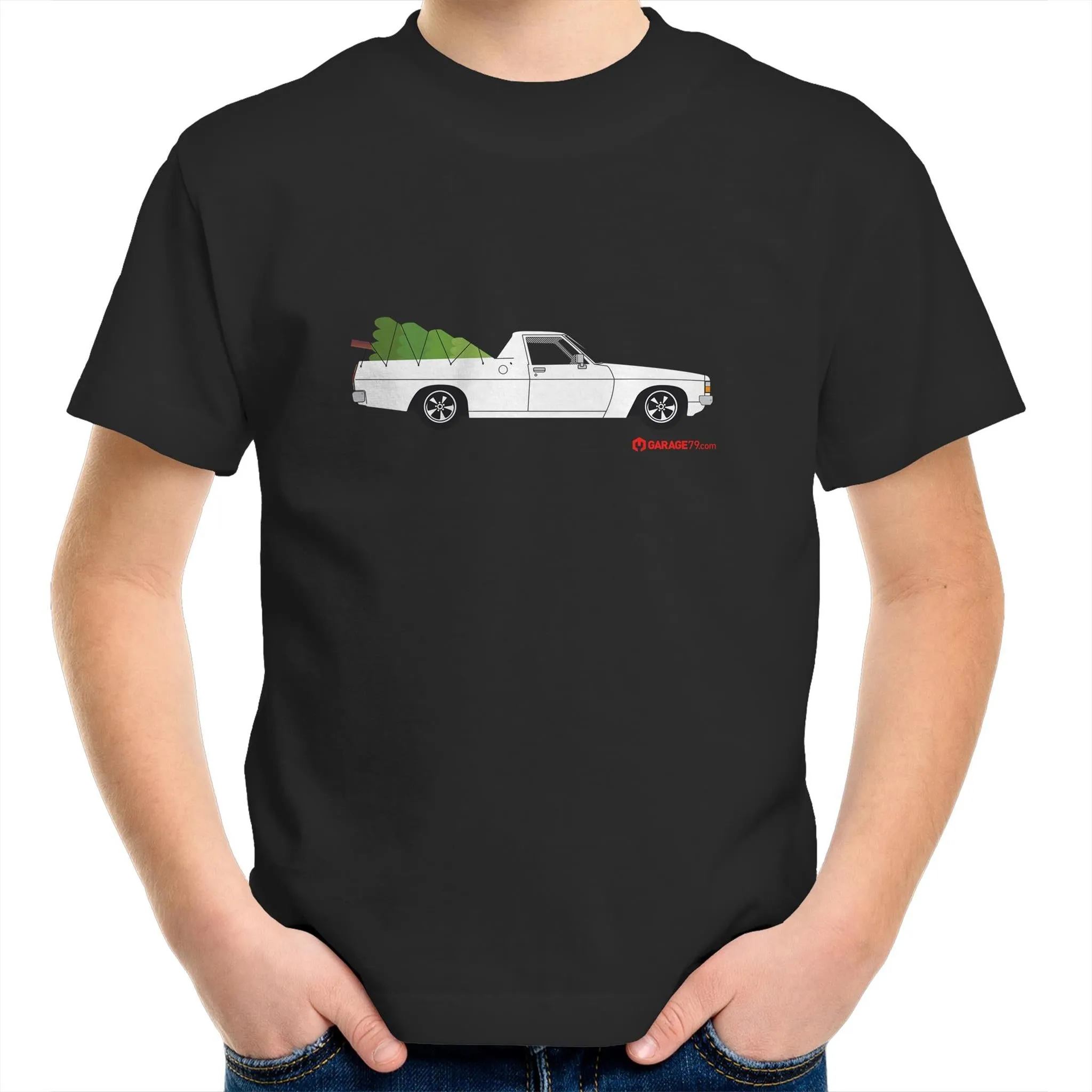 Gavan's Christmas WB Ute Youth Crew T-Shirt