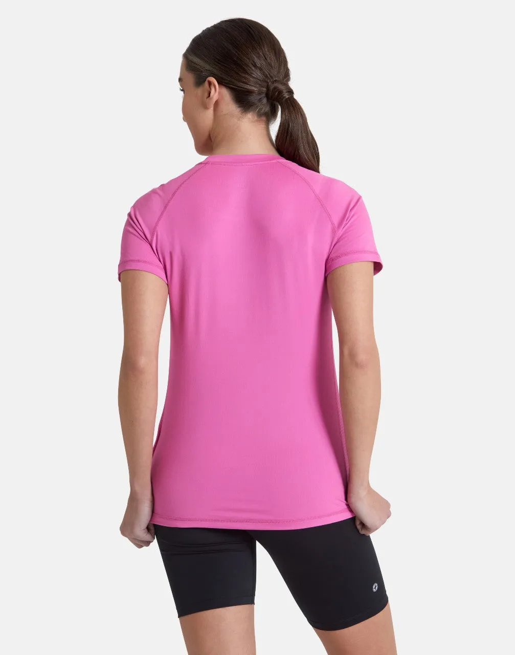 Gym Coffee Relentless Tee (Womens) - Empower Pink