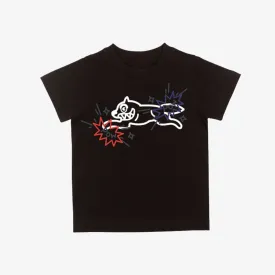 kids icecream pop s/s tee (black)