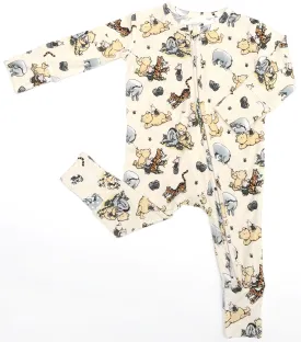 Pooh 100 Acres - Bamboo Zippy Romper