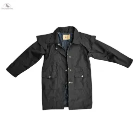 Resistance Kids Western Oilskin Waterproof Duster Coat